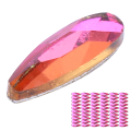 Pikkukuva 5 / 8: 60 kpl Nail Strassikivet Drop Glitter Crystal DIY kynsitarvikkeet Kiiltävä manikyyrityökalu620