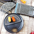 Miniatyrbild 3 av 5: Friterad Tempura Nät Rostfritt Stål Grill Hamburger Friterad Kyckling Nät A