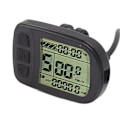 Miniatyrbillede 5 af 8: 24V 36V 48V Elektrisk cykel scooter Vandtæt LCD display meter panel med kabel cykel konvertering meter til KT