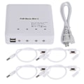 Miniatyrbillede 1 af 8: 4-i-1 dronebatteri-oplader USB-port-opladningsadapterenhed til DJI Mini 2 100-240VUS-stik