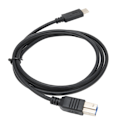 Pikkukuva 2 / 8: USB 3.1 Type C -urosliitin USB3.0 B -urosliittimeen -kaapeli lisävaruste IOS-kannettavalle tulostimelle Skanneri