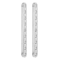 Miniatyrbilde 3 av 8: 1 par 3102-0009-0072 flat bjelke 9 hull 4 x 8 x 72 mm tilbehør til robotstruktur