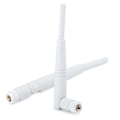 Miniatyrbilde 3 av 8: 2 STK 2,4G/ 5G Dual Band WiFi-antenne 4DBi Omni RP-SMA grensesnittantenne