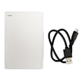 Miniatyrbillede 1 af 8: Ekstern harddisk 2,5 tommer USB 3.0 5 Gbps aluminiumlegering plug and play ultra tynd mobil harddisk til pc tv telefon sølvfarve 250 TB