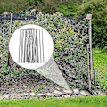 Miniatyrbillede 3 af 4: Sort fuglebeskyttelsesnet 7,5 x 15 M til træer, frugter, grøntsager og damme