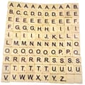 Træ Scrabble Brikker Pædagogisk Træ Puslespil Legetøj Ikke-giftige Bogstavbrikker Legetøj til Børn