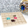 Miniatyrbillede 6 af 8: Smykker Display Opbevaringsæske Armbånd Halskæde Ørering Container Organizer (30 Grids Bakke)