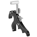Miniatyrbillede 4 af 8: Metaludløserhjælpemidler Fire fingre Grip Tommelfingerskydel Trigger Compound Bue Tilbehørsort