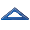 Miniatyrbild 8 av 8: Triangellinjal Blå 90 grader tum Metrisk aluminiumlegering Fyrkantig träslöjdsmätare