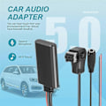 Miniatyrbillede 4 af 5: Bil Bluetooth 5.0 Aux Kabel Mikrofon Håndfri Mobiltelefon Gratis Opkalds Adapter kompatibel med Pioneer Radio IP-BUS P99 P01