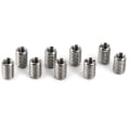 Miniatyrbilde 7 av 8: 10 stk Gjengereparasjonsinnsats Hun M4x0.7 Hann M6x1.0 Reduksjonsmutter 303 Rustfritt stål for datamaskiner Lamper Støper Mekanisk utstyr