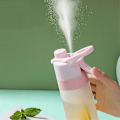 Pikkukuva 5 / 5: Suurikokoinen 700 ml:n kannettava suihkepullo ulkoilmakäyttöön, vaaleanpunainen (700 ml)