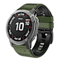 Miniatyrbillede 4 af 5: Garmin Tactix Delta/Enduro silikone erstatningsurrem - Army Green Black