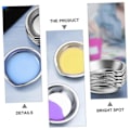 Miniatyrbillede 3 af 5: 24 stk. Easy Pour Palette Mini Spray-Paint Små Farveblandingskopper Sølv
