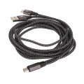 Miniatyrbilde 2 av 8: 2 i 1 USB Type C Splitter Bærbar Hurtiglading Usb C Splitter Type C OTG Datakabel Adapter