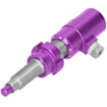 Miniatyrbilde 7 av 8: Recurve bue stabilisator sidepute plunger i aluminiumlegering plast utendørs bueskyting verktøy lilla