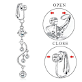 Miniatyrbillede 5 af 5: Falsk Clip-On Navlering E