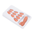 Miniatyrbillede 6 af 8: 24 STK falske negle Lang tryk fuld dækning Falske farve kunst negle til DIY Nail Art SalonF128