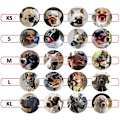 Miniatyrbillede 4 af 4: Justerbar åndbar net hundekurv - Anti-gø kurv med klæbende spænde - XS størrelse