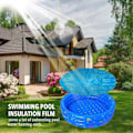 Miniatyrbild 4 av 4: Rund Pool Solskydd - Poolskydd Rund Solfolie Dammtät för Pool (Diameter: 150cm) Prisvärd