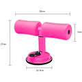 Miniatyrbillede 2 af 3: Bærbar Sit-up Bar, Justerbar Selv-aspirerende Sit-up Bar, Multifunktionelt Abdominal Træningsværktøj (pink)