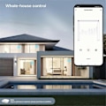 Miniatyrbillede 5 af 5: Tuya Zigbee Gardinmotor Elektrisk Gardiner Åbner til Alexa EU Stik