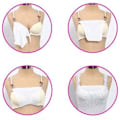 Miniatyrbild 4 av 5: 6-pack kvinnors spets Clip-on Mock Camisole BH Insert Overlay Modesty Panel Väst