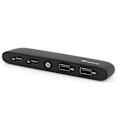 Pikkukuva 3 / 8: 4-porttinen USB-keskitin TYPE-C-liitännällä, sisäänrakennettu kosketus-LED-valo, sopii Tesla Molde 3 2020.6-2021.1 -autoon