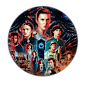 Miniatyrbillede 4 af 8: Stranger Things Pin Badges Sæt