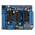 Miniatyrbild 3 av 8: Multifunktionell PWM Hastighetsjustering Motor Driver Expansion Board DIY Module