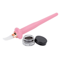 Pikkukuva 6 / 8: 3 kpl Silikoni Eyeliner Applicator Tool Professional Vedenpitävä Pitkäkestoinen Eyeliner Guide Wand Set Pinkki