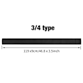 Miniatyrbillede 6 af 8: Pool Cue Opbevaring Bæretaske Etui til 3/4 Snooker Billiard Stick Rod (3/4)