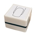 Miniatyrbillede 2 af 8: Neglemønsterstempel Smukt, sart, sart, bærbart øvestempel til øvning af firkantede negle