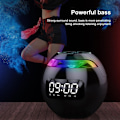 Miniatyrbild 3 av 5: Alarmklockradio, sängklocka, väckarklockaradio, mini Bluetooth högtalare Trådlös Bluetooth högtalare med LED-display Väckarklockahögtalare