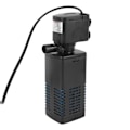 Miniatyrbilde 3 av 8: Akvarie nedsenkbar pumpe multifunksjonell effektiv 3 i 1 oksygenering fisketankfilterpumpe EU-plugg 220‑240V