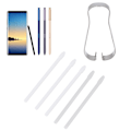 Miniatyrbild 4 av 8: Stylus S Pen Tips Penna Refill Tool Set för Samsung Galaxy Note 8/9 Tab S3/4 (Vit)