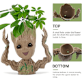 Miniatyrbild 3 av 5: Groot Cartoon Blomkruka med Dräneringshål - Inomhus Kreativ Dekoration och Födelsedagspresent