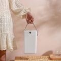 Miniatyrbilde 3 av 5: Luftfukter for soverom med 2 hull, Ultralett luftfukter, 3L bærbar diffuser, Stor kapasitet, USB-lading, for hjem, baby