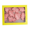 Miniatyrbilde 4 av 8: Dinosaur Cookie Mold - Søt matkvalitet plast 3D dyrebakningsform for kjeks kaker desserter håndverk