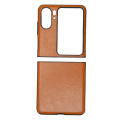 Pikkukuva 1 / 8: Taitettavan näytön phone case Trendikäs mukava puhelimen cover Oppo Find N2 Flip Brown -puhelimelle