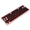 Pikkukuva 3 / 8: 61 Keys Mekaaninen näppäimistö DIY Kit Tuki Langaton 2.4G BT 3.0 5.0 Type C Langallinen modulaarinen mekaaninen pelinäppäimistö RGB Pinkillä