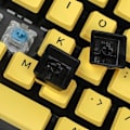Miniatyrbild 5 av 5: PBT Pudding Keycap Set för Cherry M x Mekaniskt Tangentbord Röd Svart
