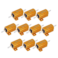 Miniatyrbillede 4 af 5: 10 stk. 25W Aluminiumbeklædte effektmodstande 47 Ohm Værktøj Universal