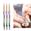 Pikkukuva 5 / 8: 3 kpl Nail Art Harjat Pistemaalaus Piirustus Manikyyri Nail Art AsusteetGradient Color Kynsiharja