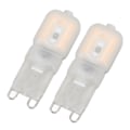 Pikkukuva 8 / 8: 2 kpl G9 LED-lamppuja, ammattimainen 14 LED:tä, korkea kirkkaus 270lm, himmennettävä, korvaavat lamput, 3W, 220V