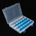 Miniatyrbilde 5 av 8: Fiskeutstyr Box Avtakbar agn lokkekroker Oppbevaringsboks Organizer Container