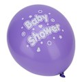 Miniatyrbillede 8 af 8: 20 stk. 12 tommer latexballoner med bogstaver trykt til babyshower og fødselsdagsfest
