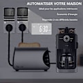 Miniatyrbilde 4 av 5: Energibesparende Digital Timer Uttak - 16a / 3680w, 16 Konfigurerbare Programmer