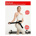 Miniatyrbild 5 av 5: Höftlyftsbälte med vaddering för hantlar Kettlebells Vikter Träning Knäböj Utfall Dips Hemmagym Träning-B10