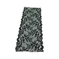 Miniatyrbild 6 av 8: Spetsband 18 cm brett unik stil mjuk förtjockad klädtillbehör för att dekorera kläder byxor svartgrön